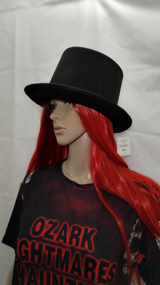 Felt Top Hat - Black