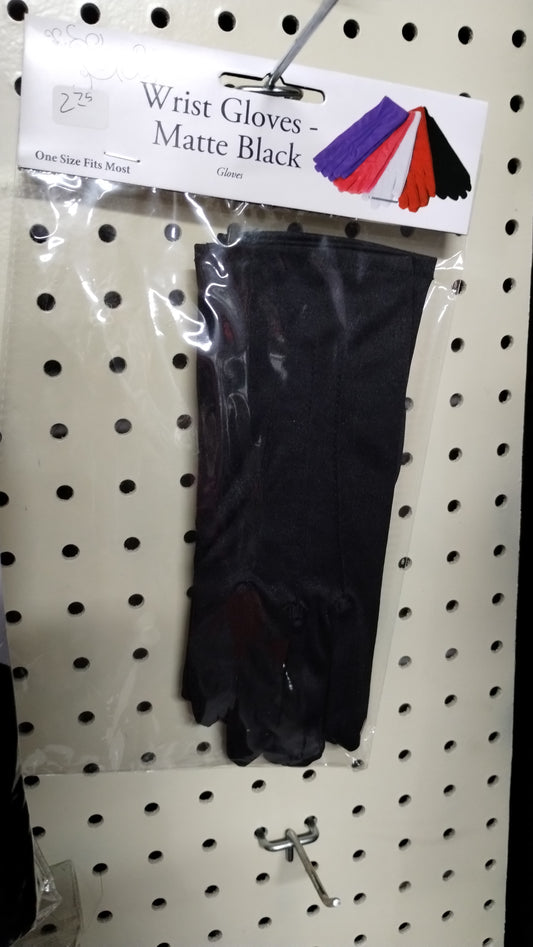 Wrist Gloves - Matte Black