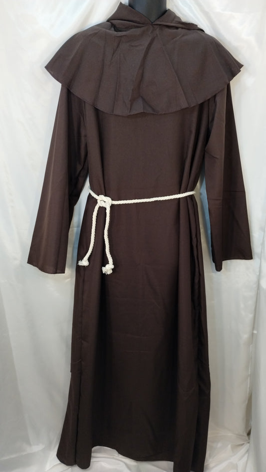Monk Robe - Brown (One Size)