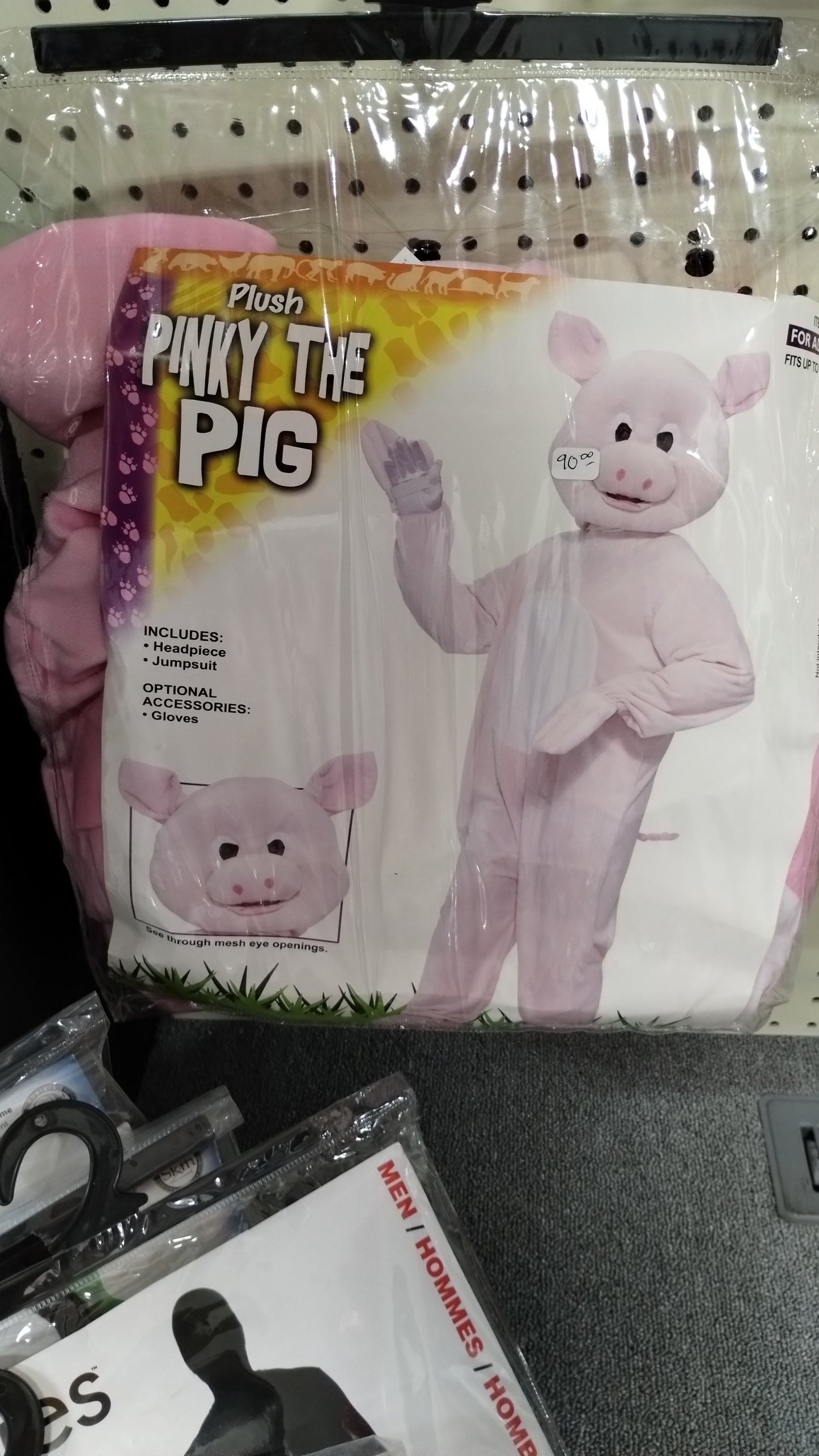 Pinky The Pig Mascot Costume