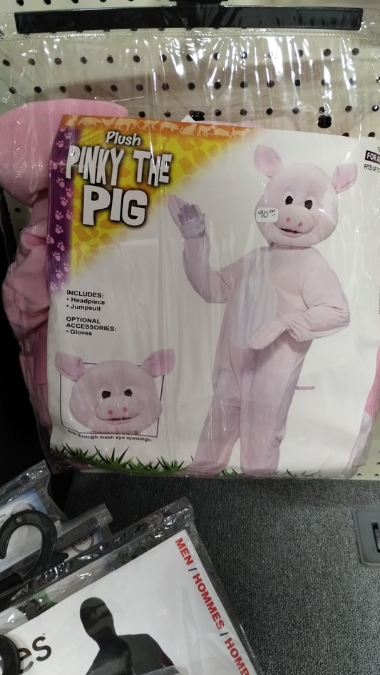 Pinky The Pig Mascot Costume
