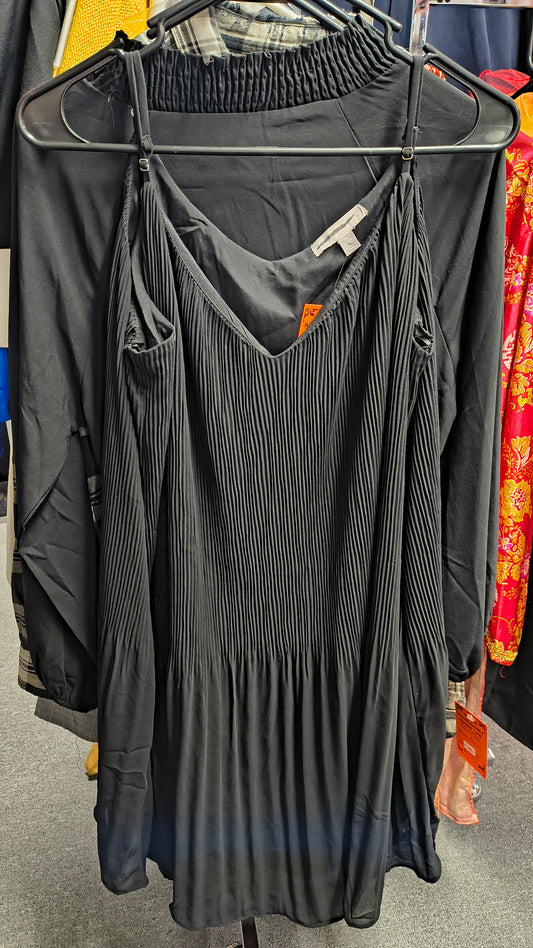 Black Tissue Dress - XL