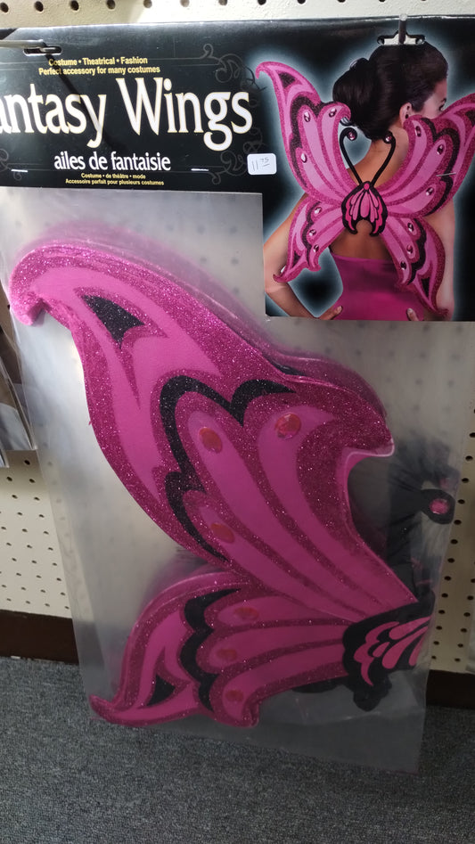 Fantasy Wings Black/Pink