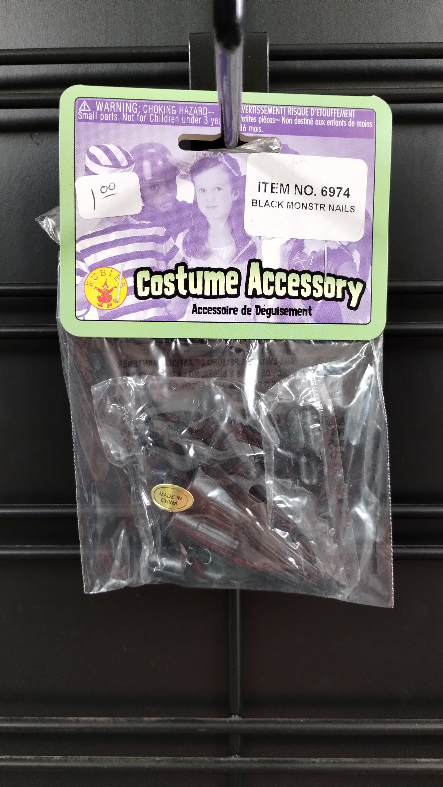 Plastic Claw Fingernails