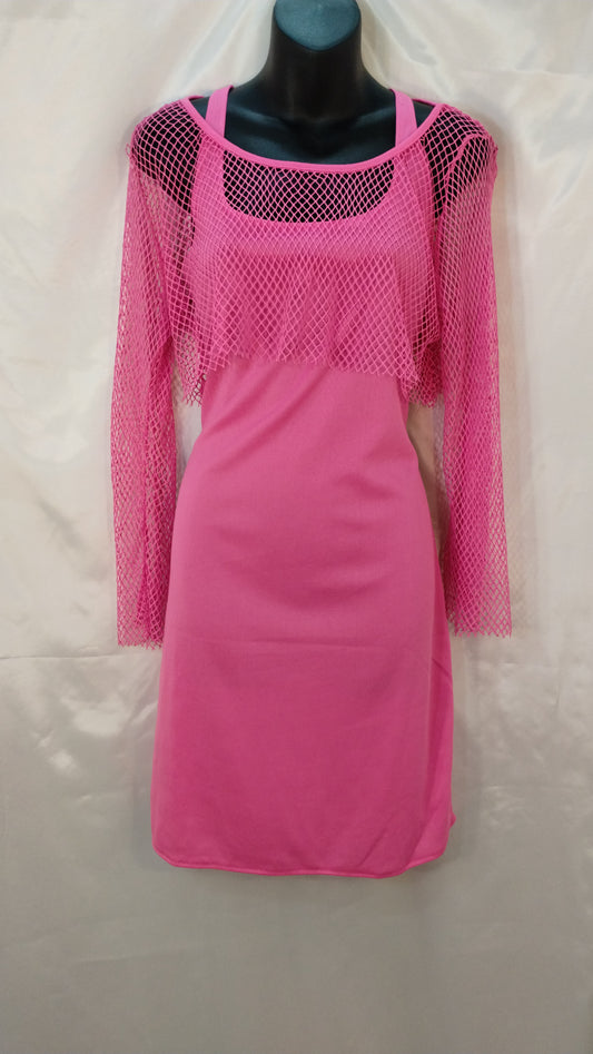 Totally 80's Neon Pink - L