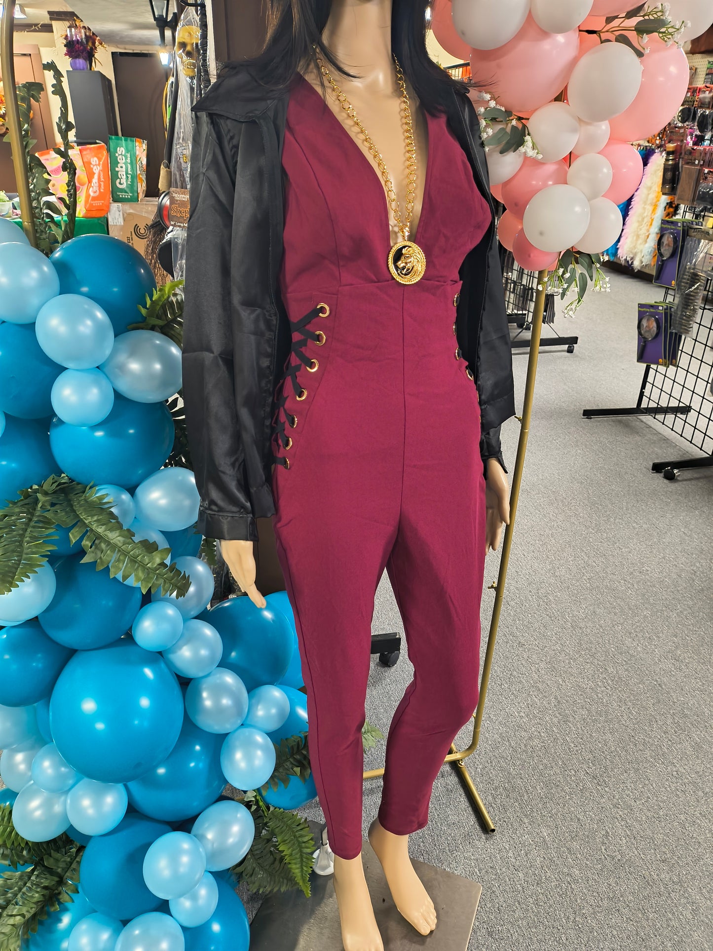 Cranberry Jumpsuit (S)