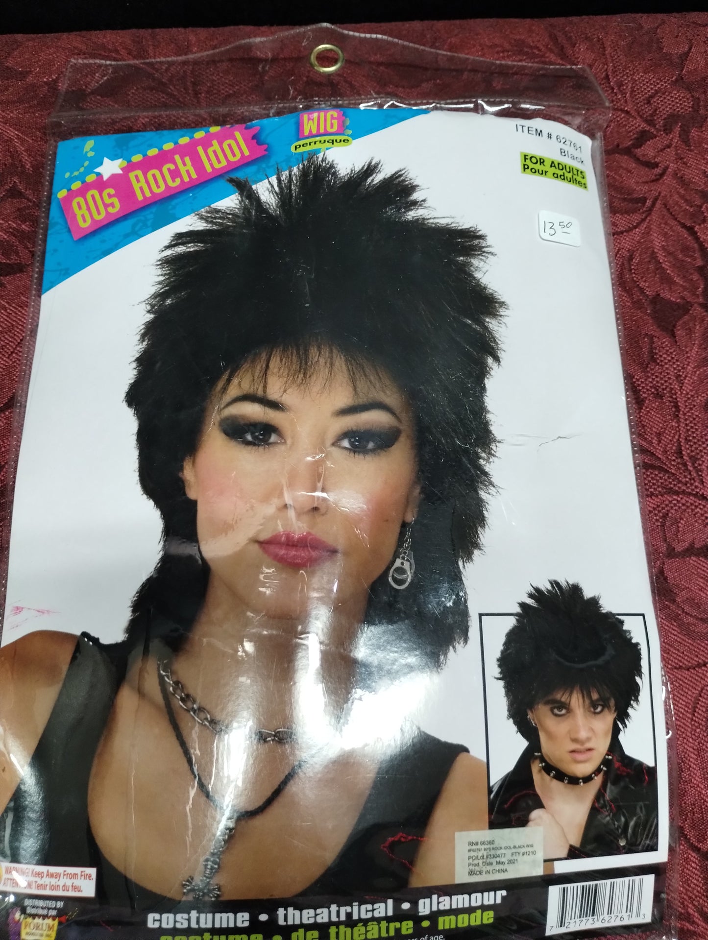 80's Rock Idol Wig