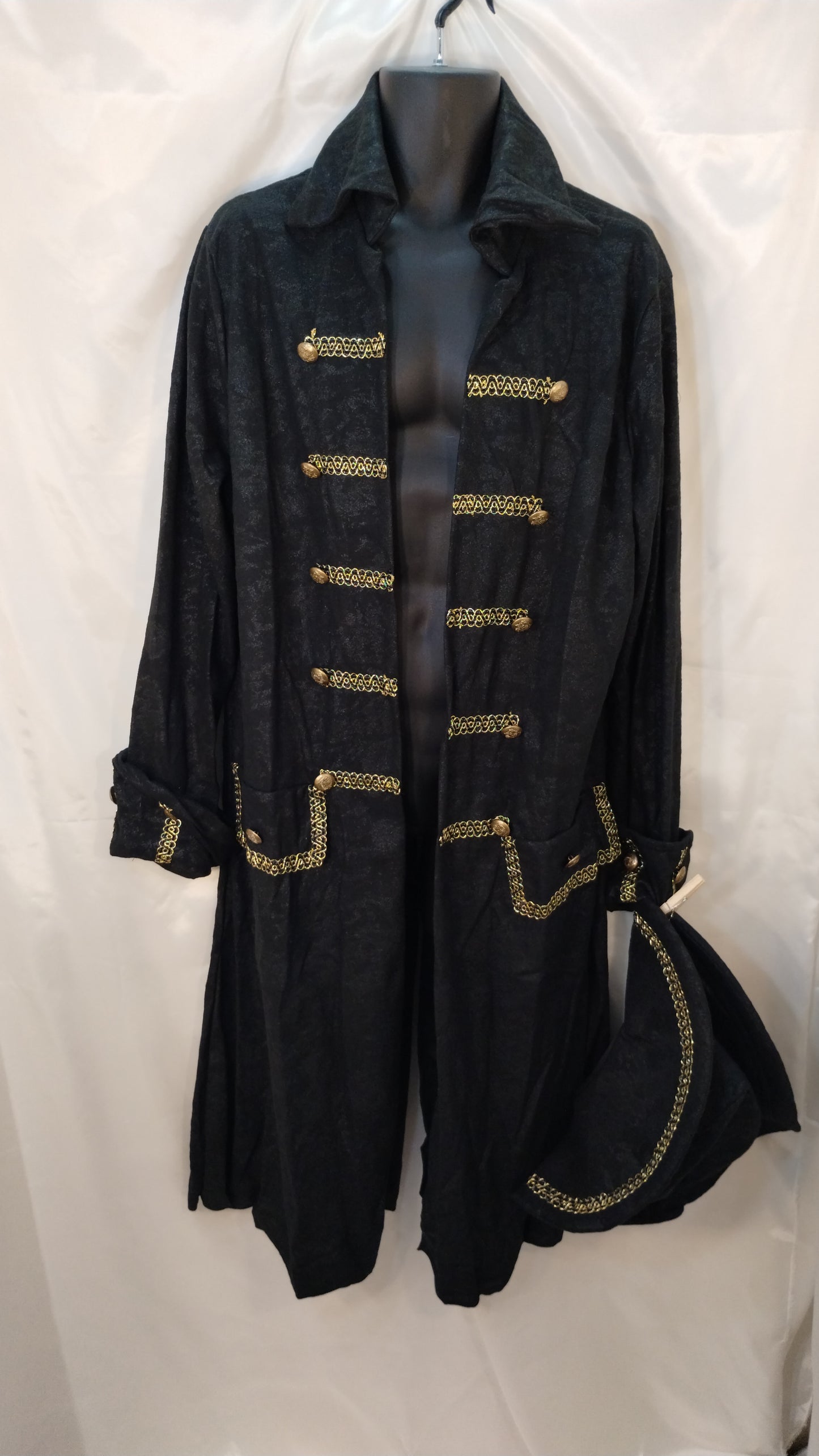Pirate Coat Set - Black (One Size)