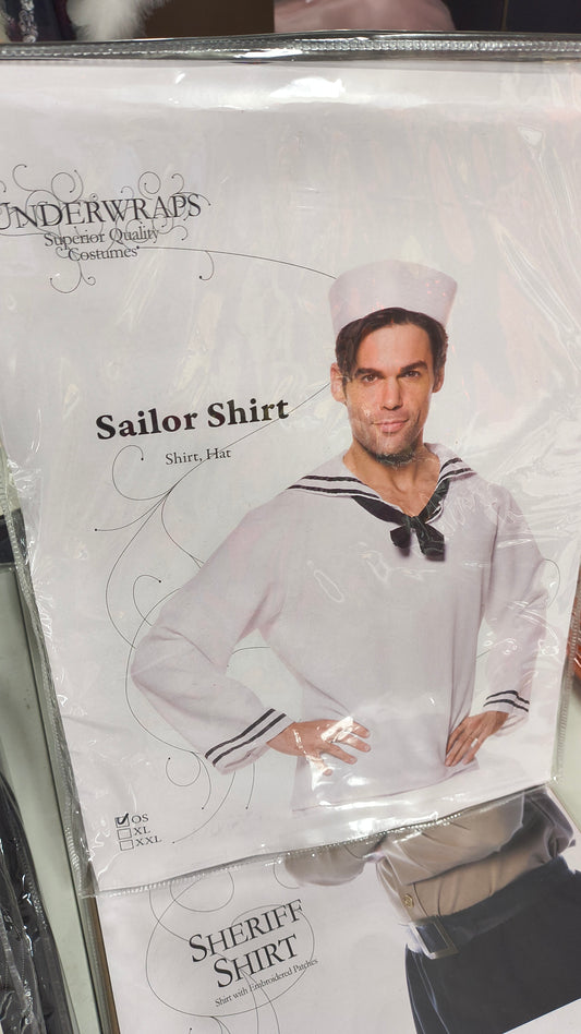 Sailor Shirt and Hat - One Size