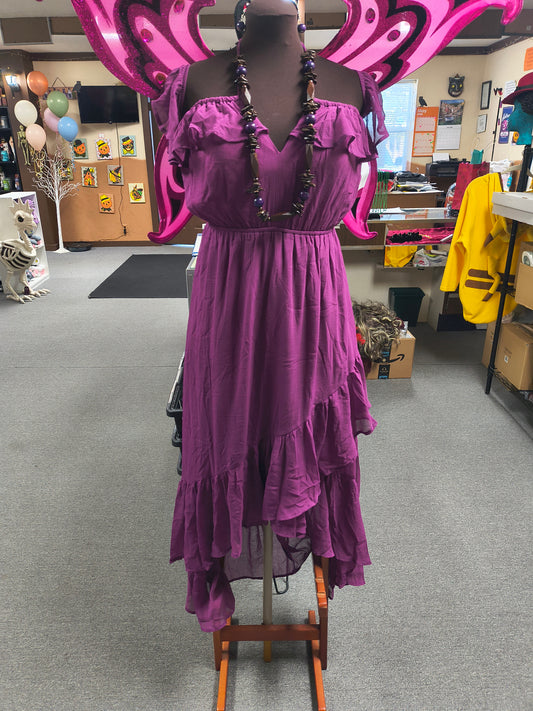 Purple Layered Dress (S)