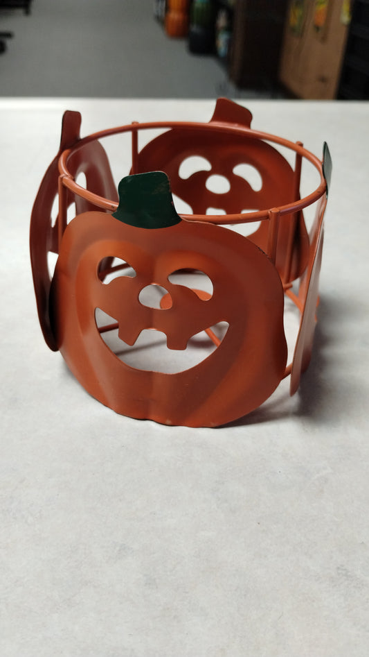 Jack O'Lantern Small Candle Holder