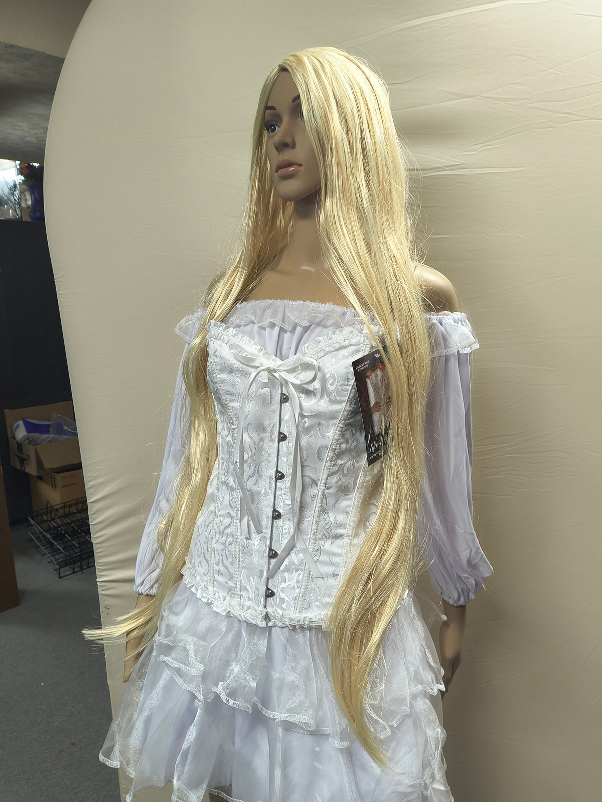 Ultra Long Straight Wig - Blonde