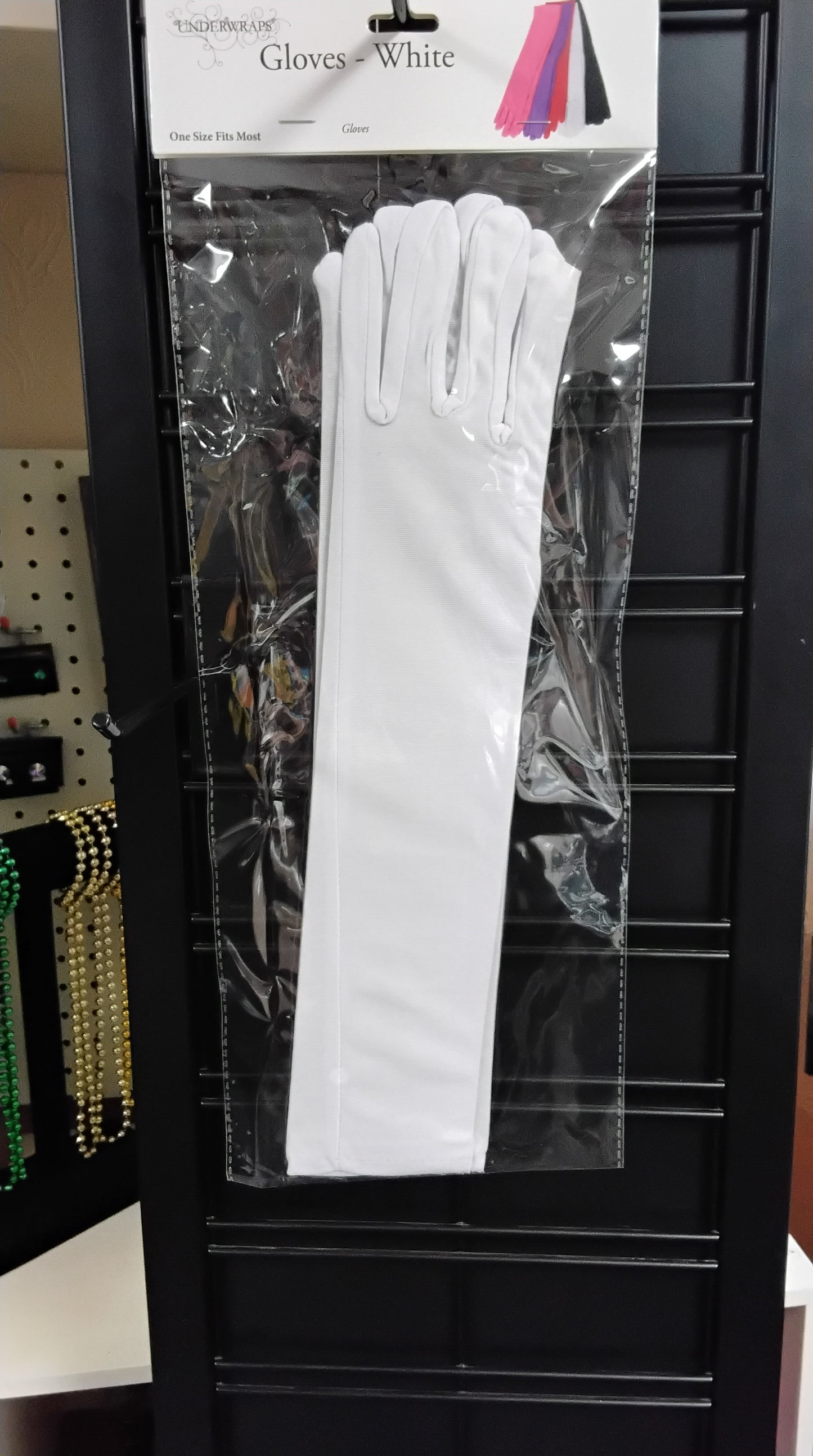 Long Gloves - White