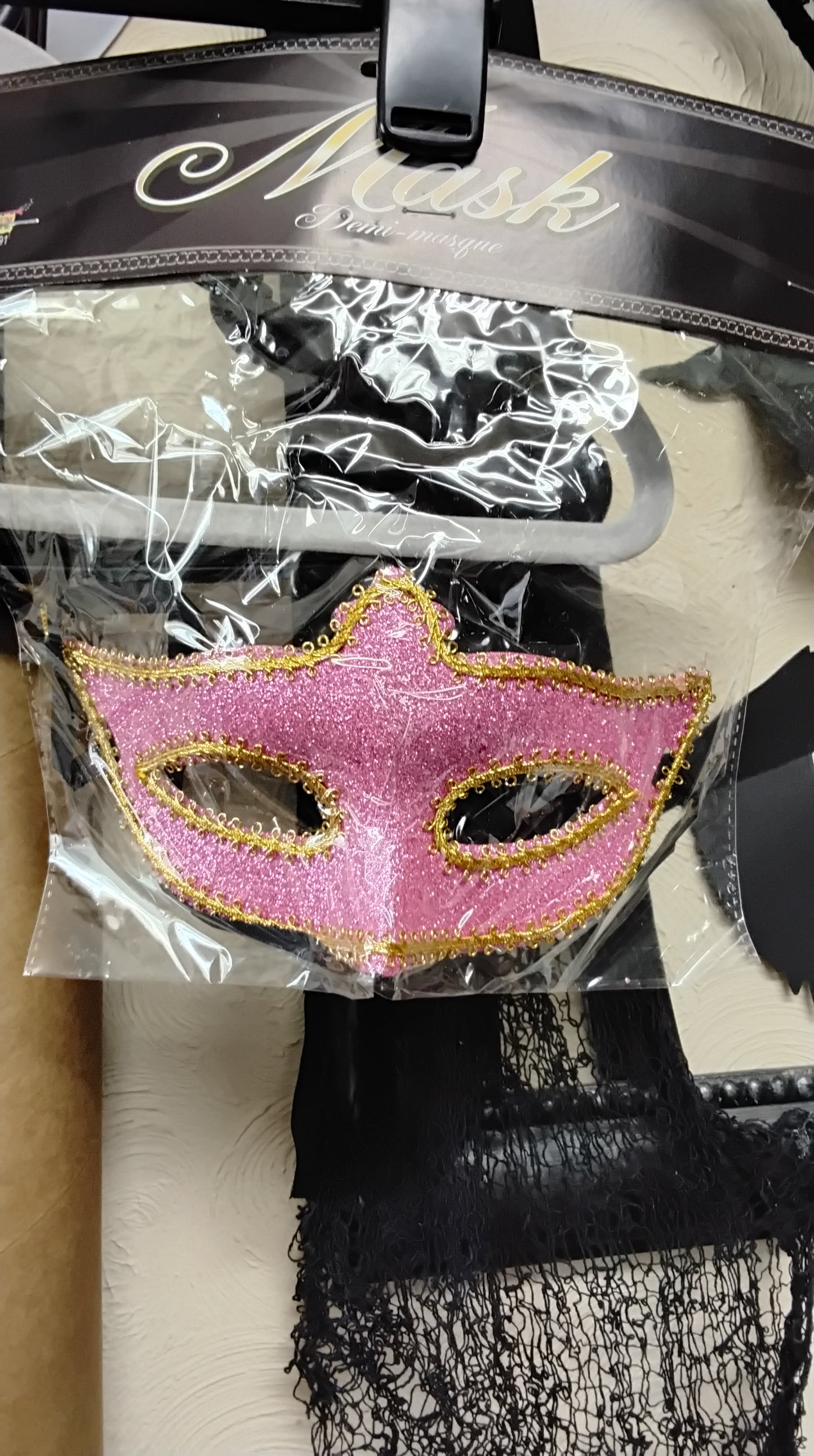 Glitter Masquerade Mask