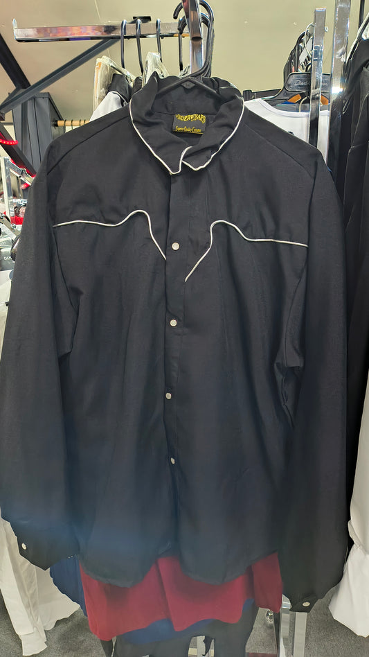 Cowboy Shirt - Black (XXL)