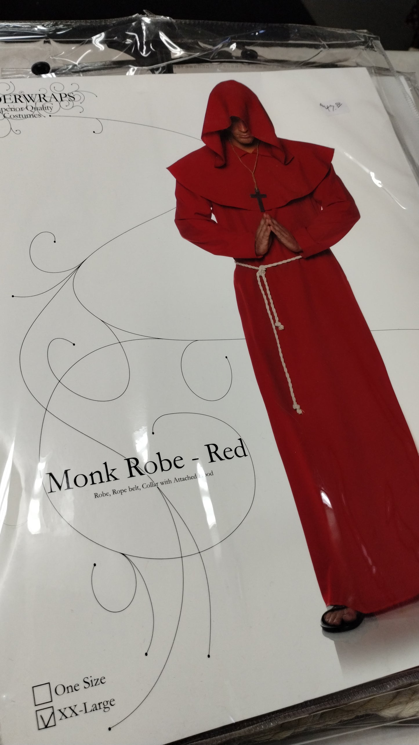 Monk Robe - Red