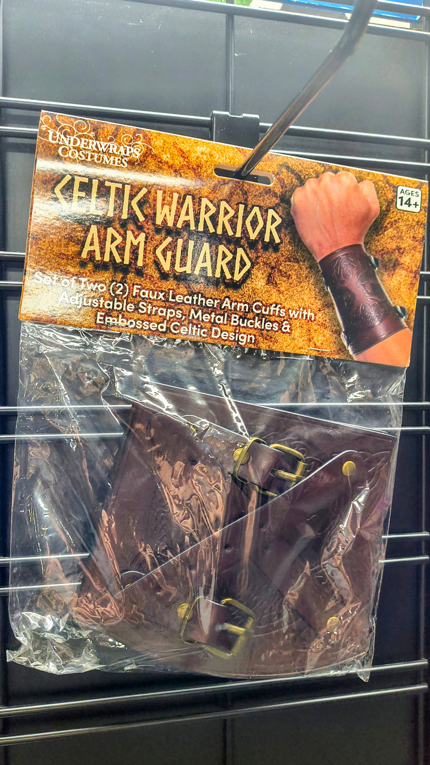 Celtic Warrior Arm Guard Brown