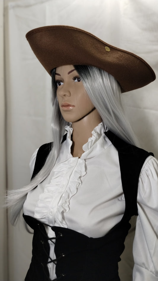 Brown Pirate Hat