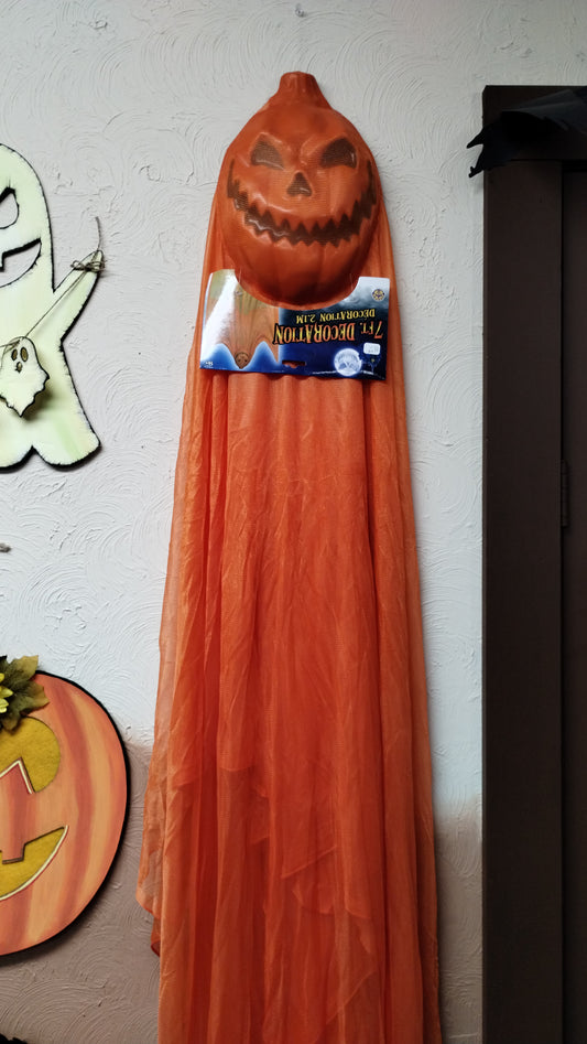 7ft Pumpkin Wall Decor