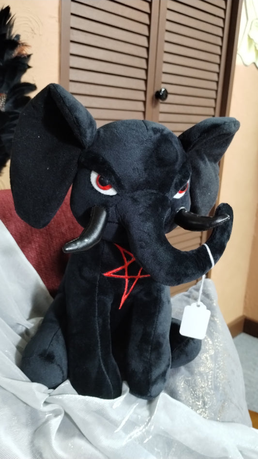 Dark Elephant Plush