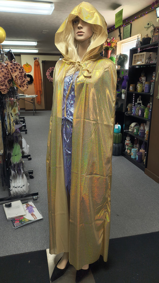 Gold Metallic Cape