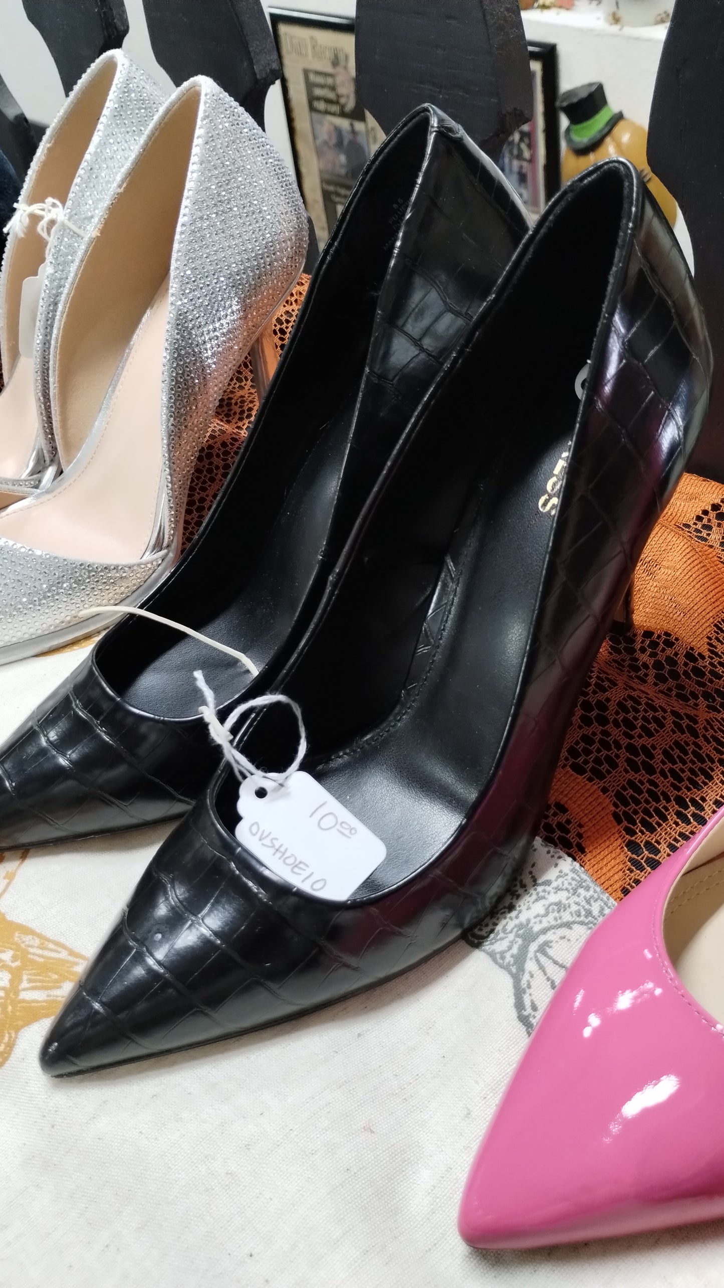 Black Witch Heels (8 1/2)