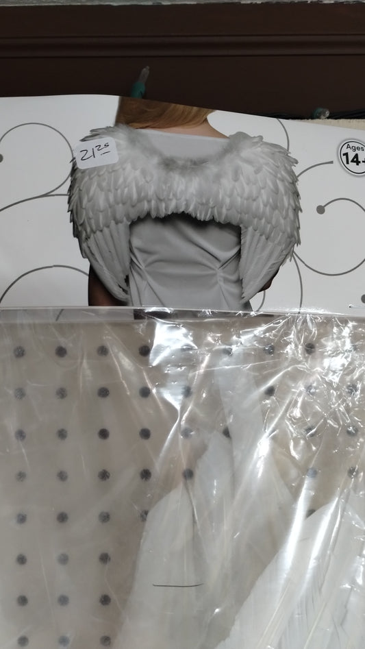 White Feather Wings Small