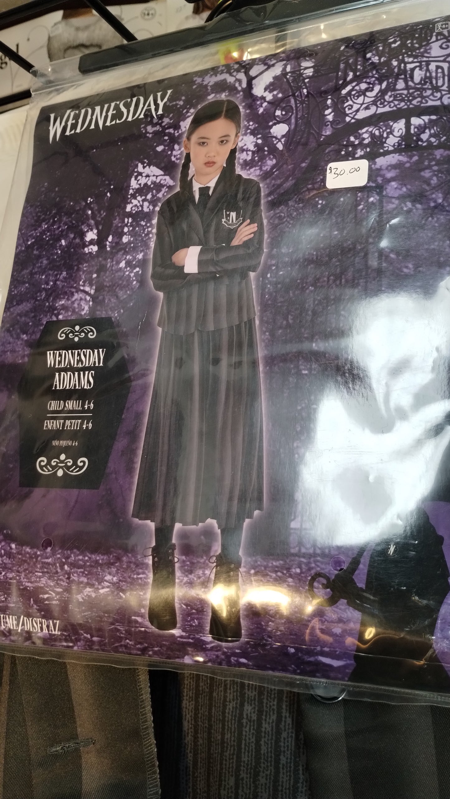 Wednesday Adams Nevermore Academy Uniform - S