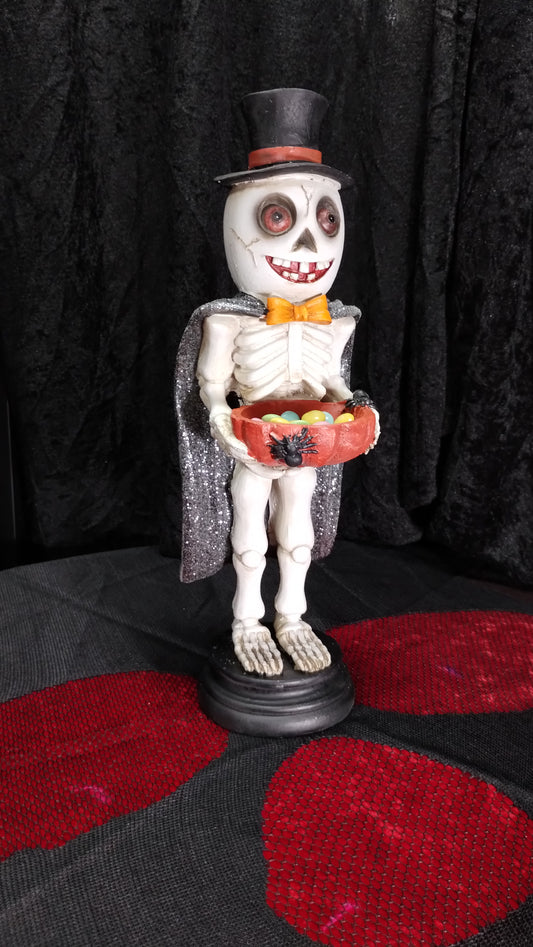 Ghostly Halloween Skeleton