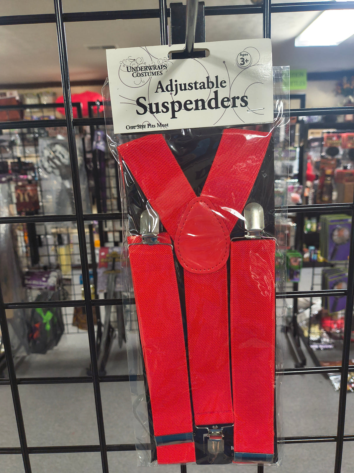 Suspenders - Red