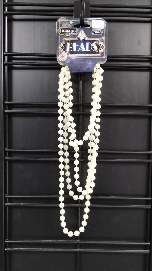 Plastic Pearl Necklace