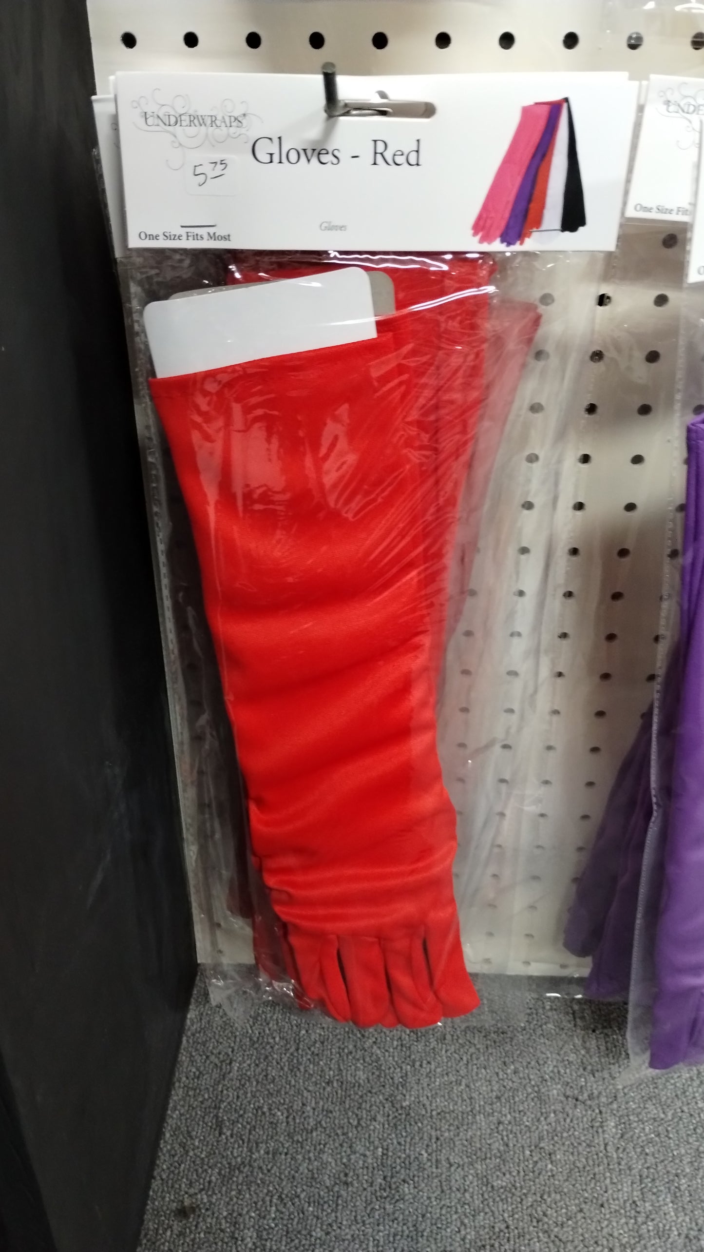 Long Red Gloves