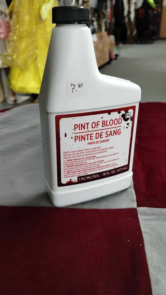 Pint of Fake Blood