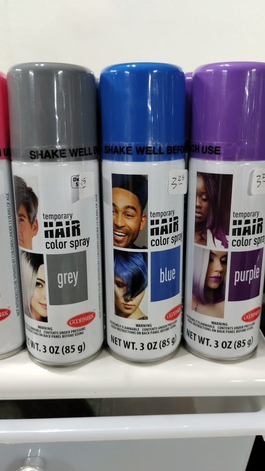 Blue Hairspray