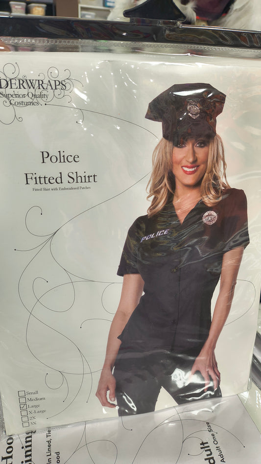 Police Fitted Shirt - M