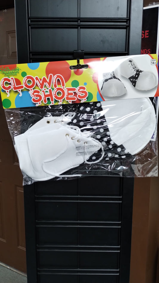 Black and White Clown Shoes