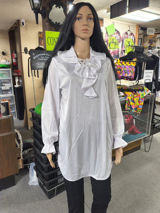 Pirate Laced Front Blouse