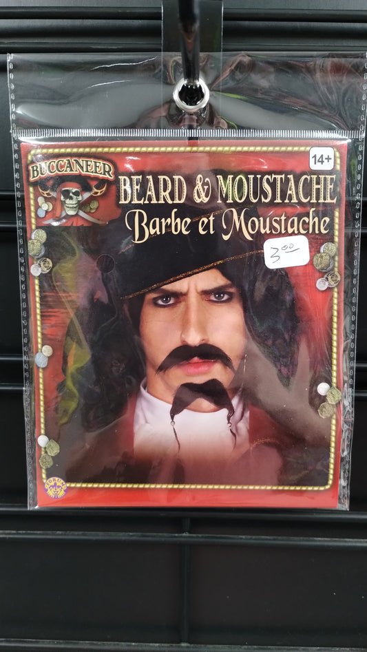 Pirate Moustache and Beard