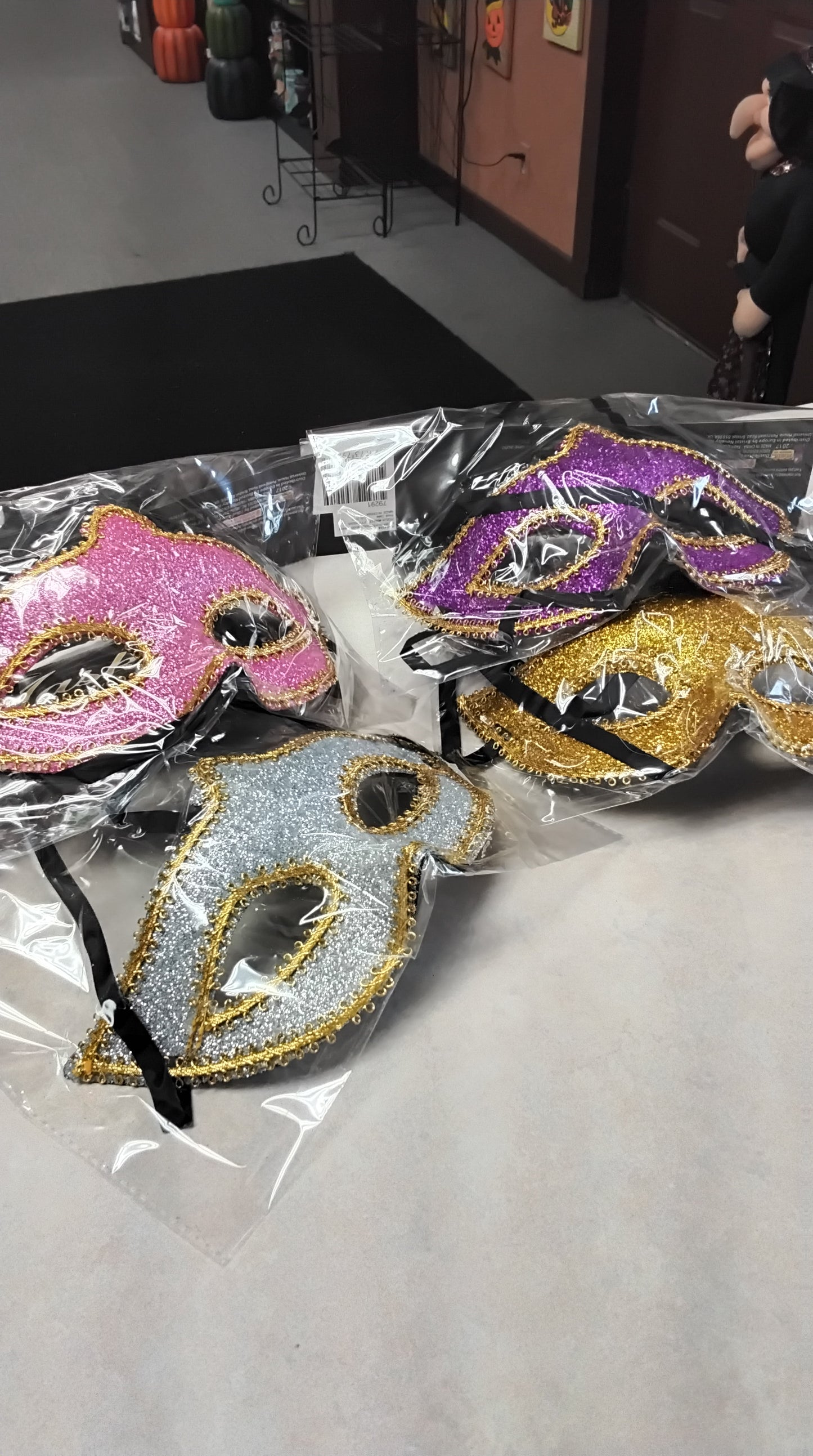Glitter Masquerade Mask