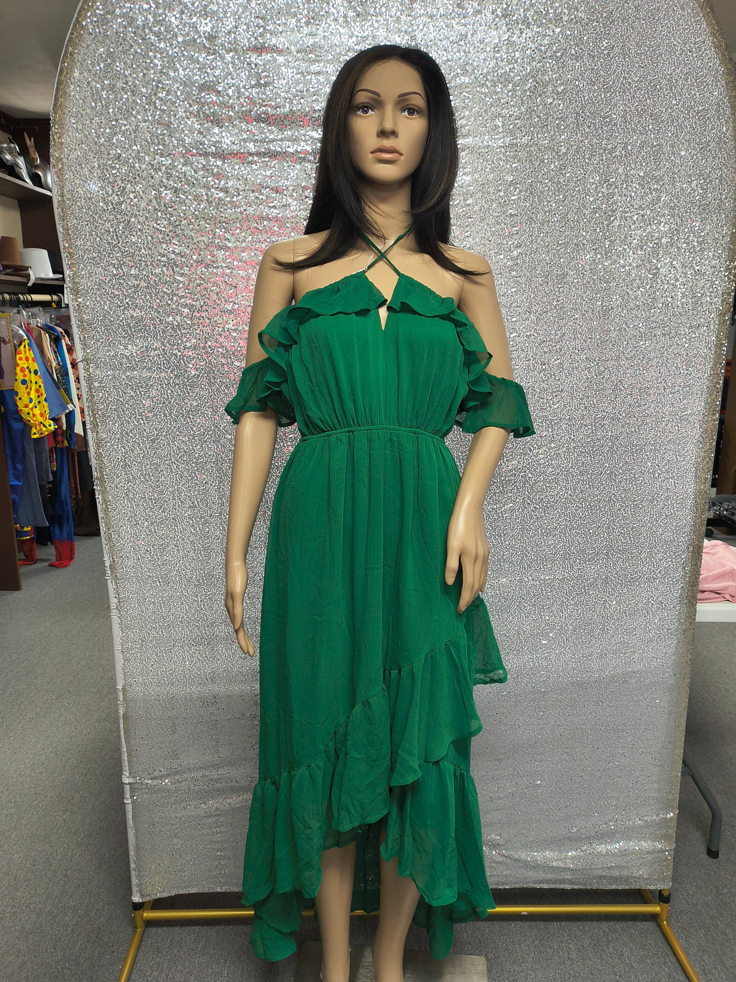 Green Layered Dress (S)