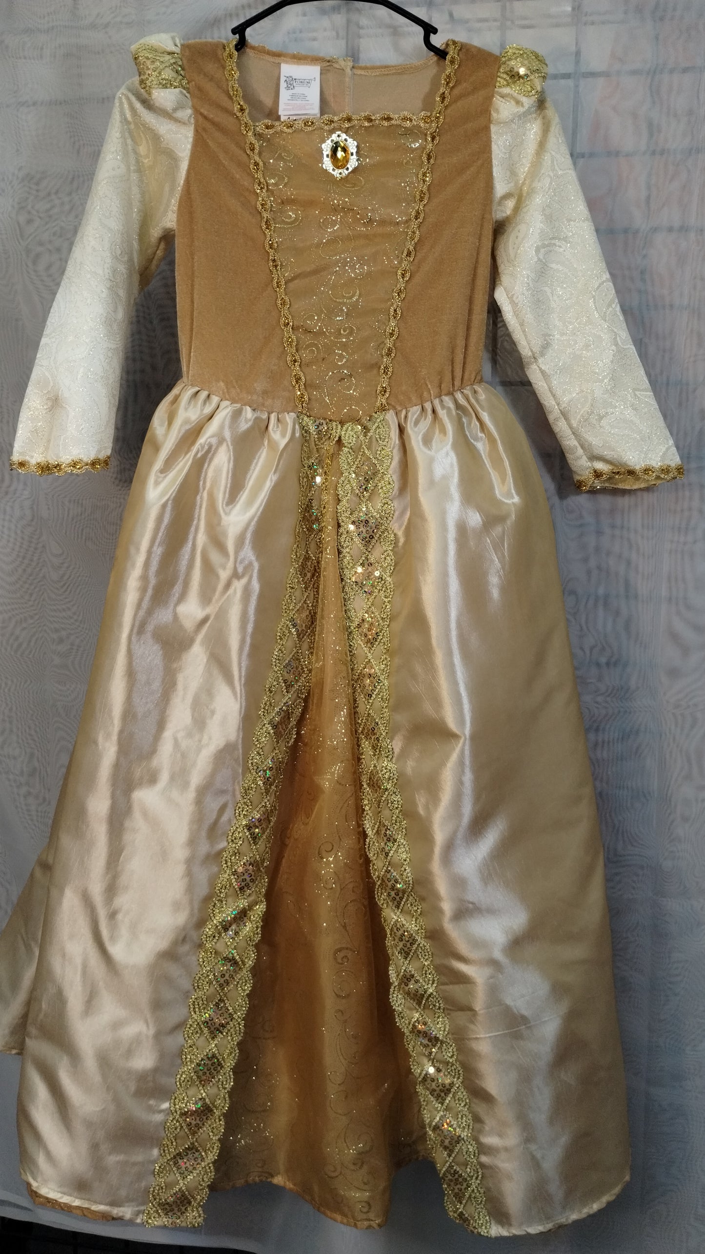Golden Princess Dress