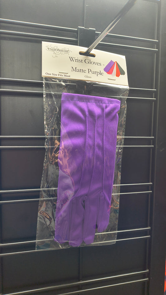 Wrist Gloves Purple
